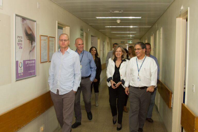 ביקור מנכ"לית רשות בתי החולים הממשלתיים 17.11.14