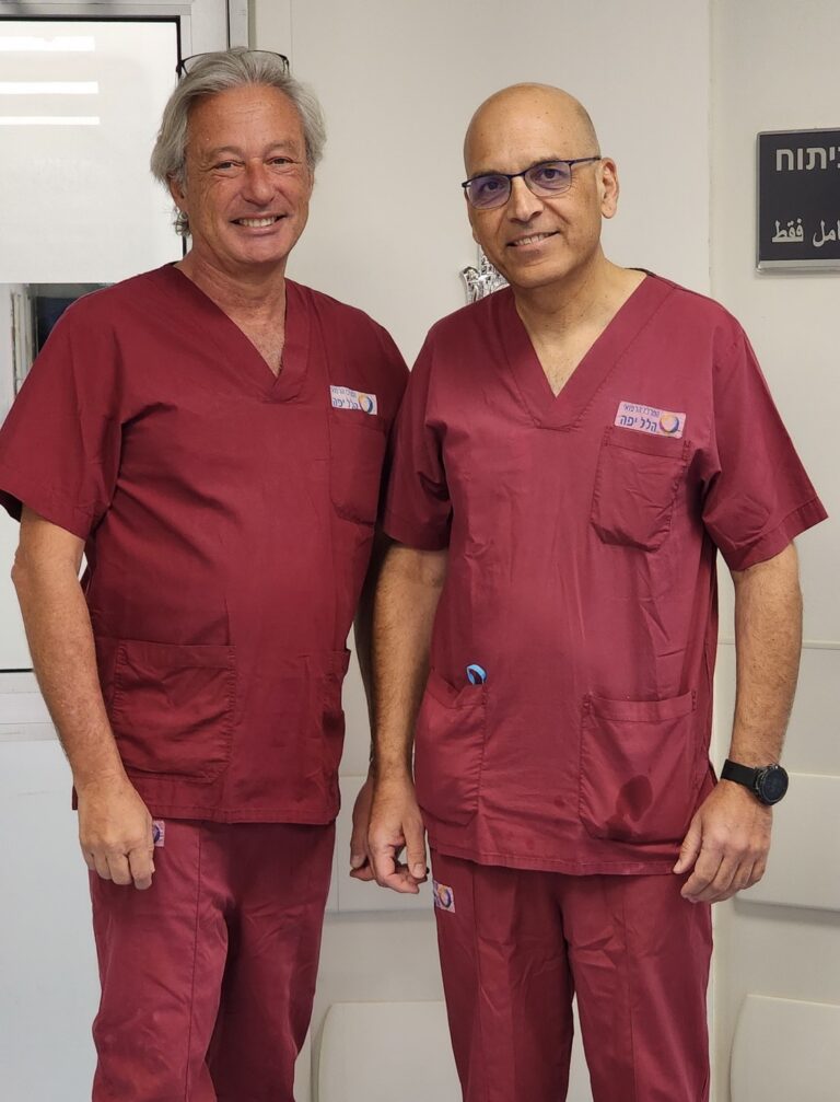 אחד מבכירי המנתחים הגיע לסייע בהלל יפה