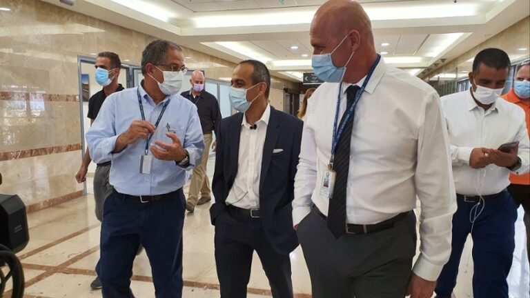 ביקורי מנכ"ל משרד הבריאות והממונה על הקורונה