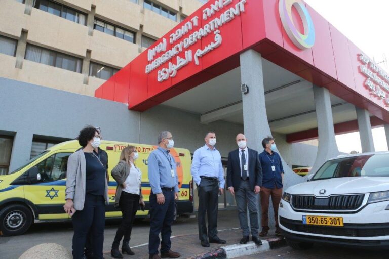 ביקור שר הבריאות יולי אדלשטיין