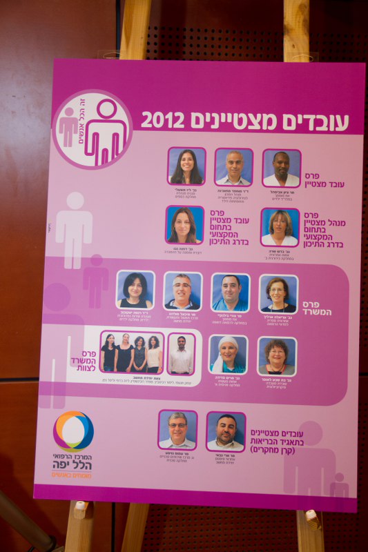 פרסי הצטיינות לשנת 2012