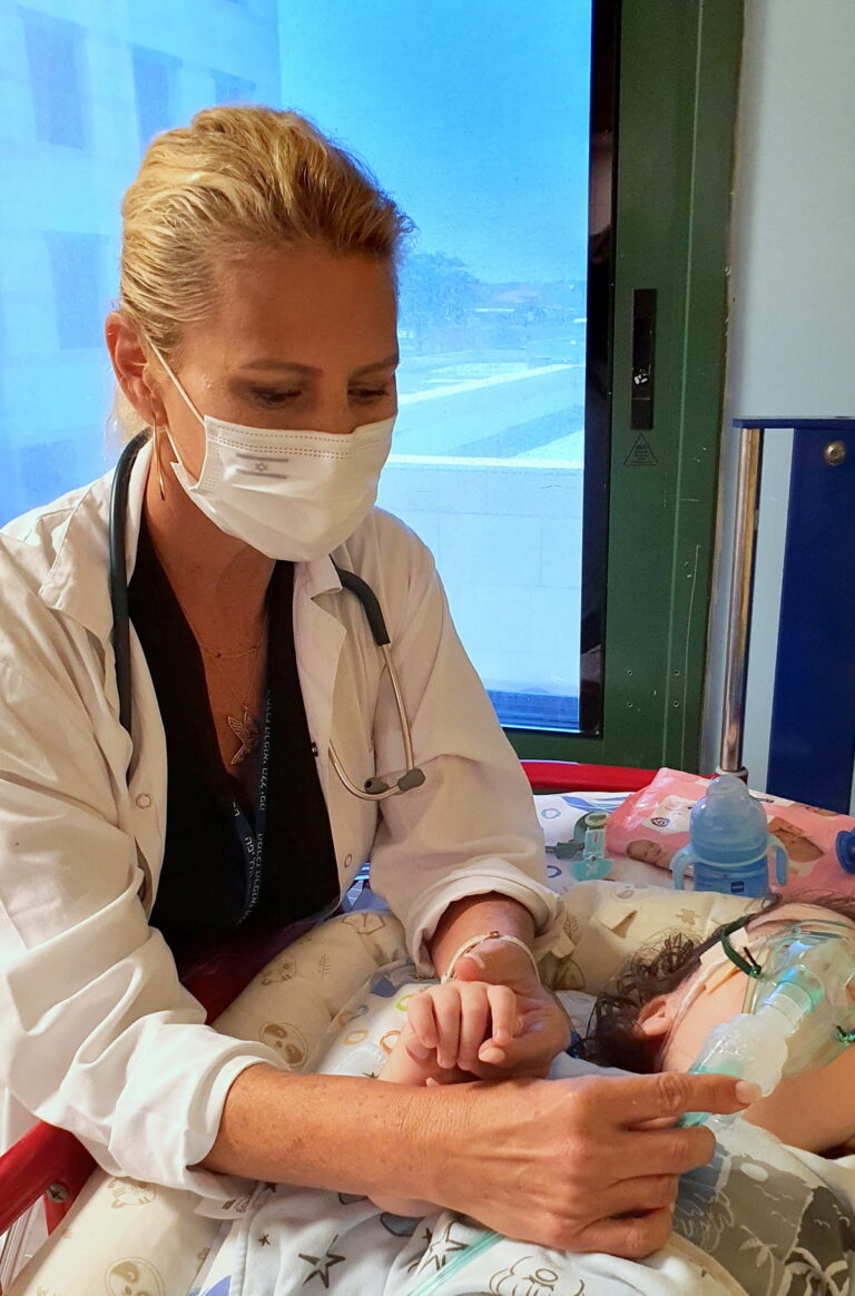 תפוסה גבוהה במחלקת ילדים בעקבות וירוסים נשימתיים