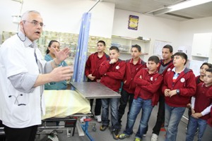 ביקור לימודי במרכז הרפואי הלל יפה