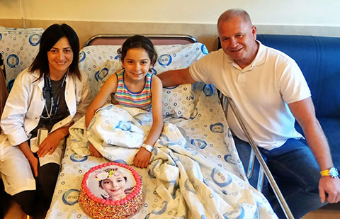 עוגת יום הולדת לילדים מאושפזים