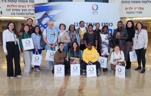 MASHAV Delegation Visits Hillel Yaffe