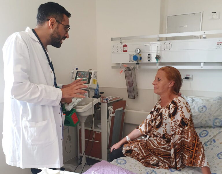 Assault at the supermarket ended in a transient ischemic attack