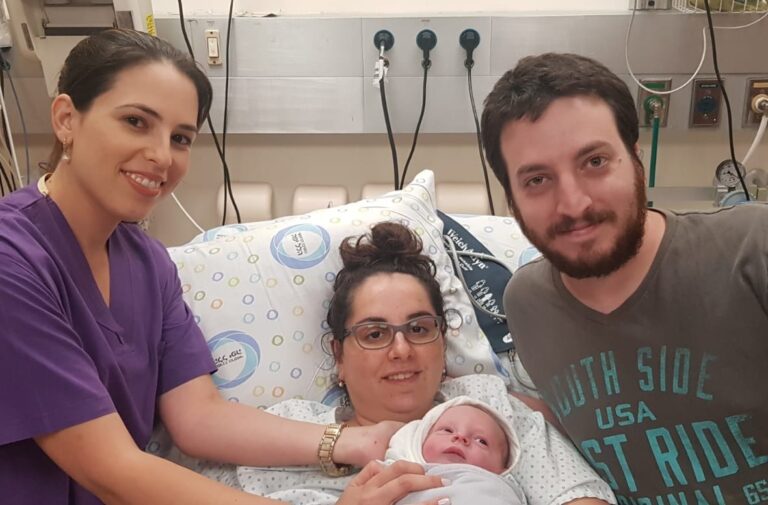 בחדרי הלידה של הלל יפה פתחו את תש"פ עם 11 תינוקות חדשים
