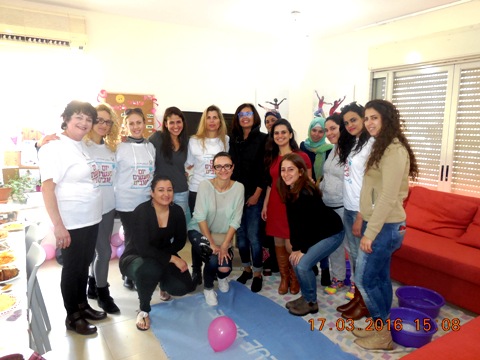 Nursing students visit Renanim Boarding School