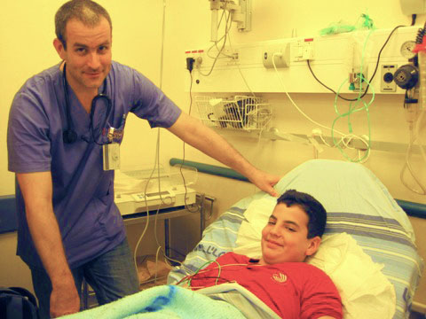 למרות הגשם: הכשת נחש