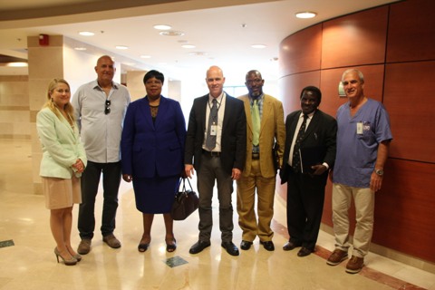 Visit by the Minister