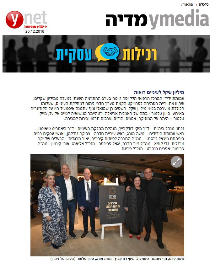 מיליון שקל לעיניים רואות