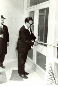 חנוכת בי"ס לסיעוד 4.4.1968