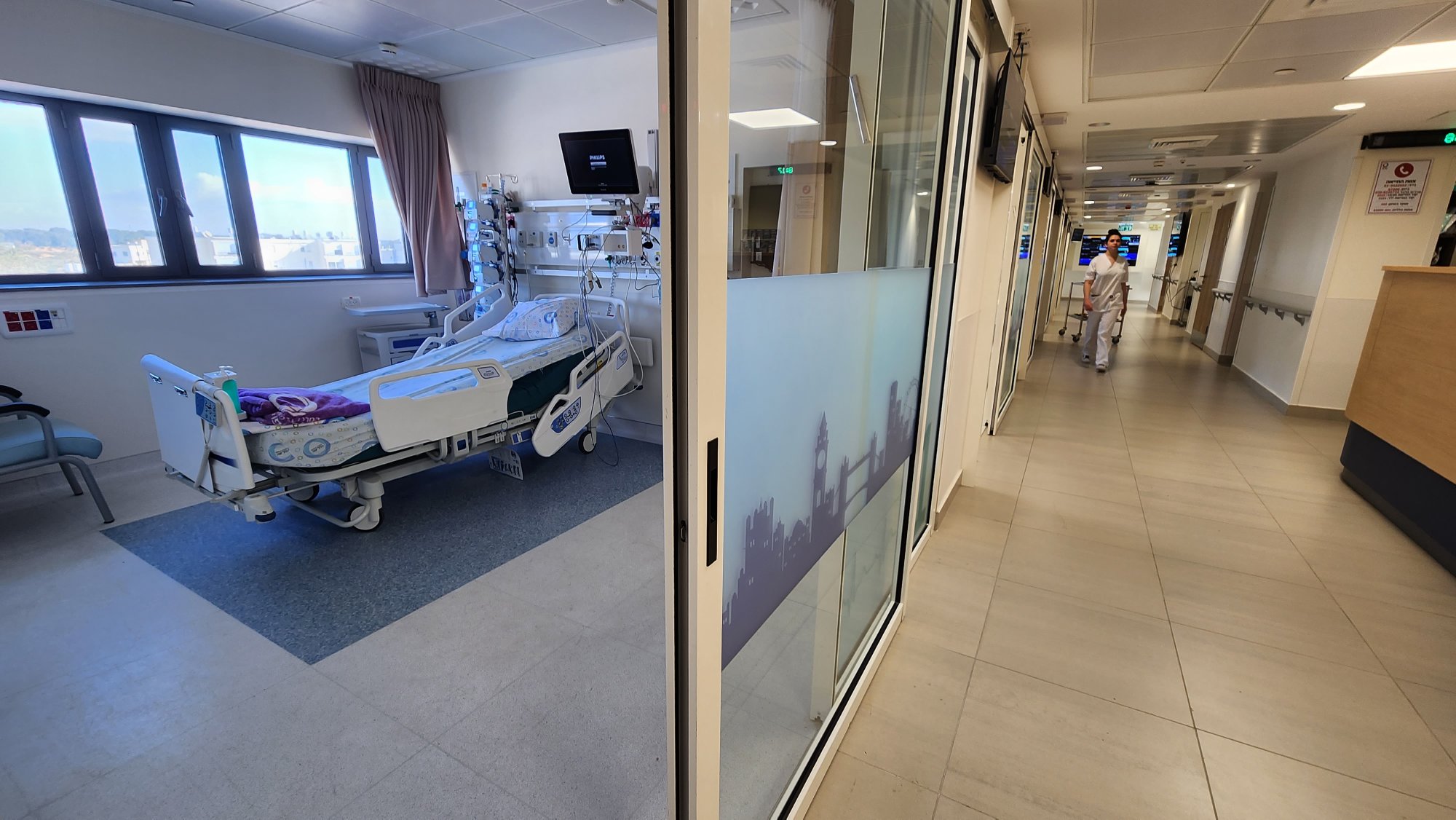 יחידת טיפול נמרץ לב אחרי שיפוץ